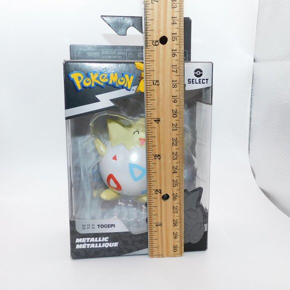 Pokemon Select Metallic Togepi Yellow Egg Pikachu NEW - Picture 2 of 3